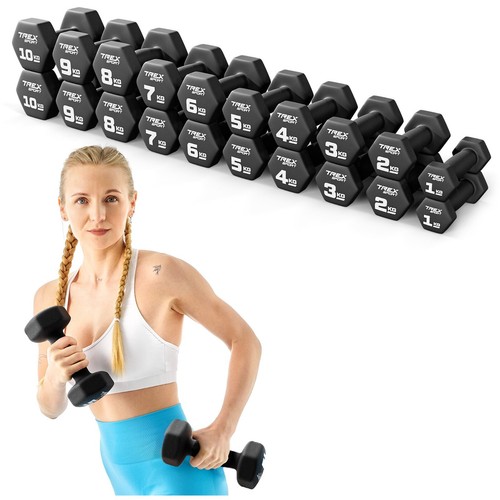 Neopren hanteln set - neopren,