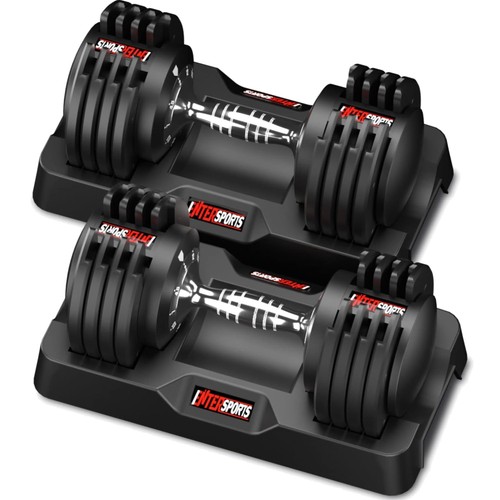Verstellbare hanteln fitness - verstellbare,