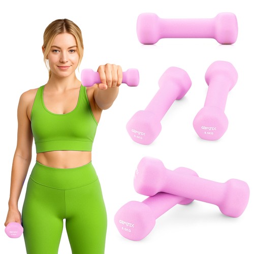 Gymtek kurzhantel set 2x - kurzhantel,